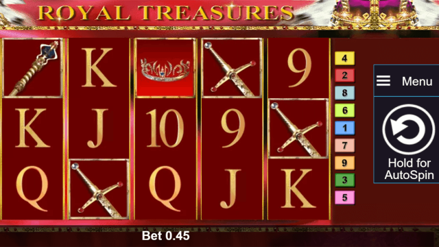 Игровой интерфейс Royal Treasures 10