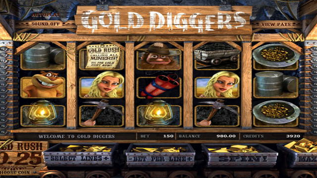 Характеристики слота Gold Diggers 10