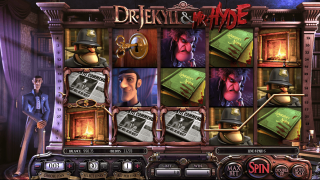 Игровой интерфейс Dr. Jekyll And Mr. Hyde 2