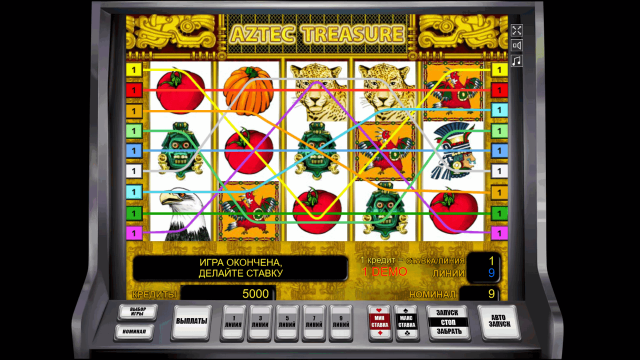 Бонусная игра Aztec Treasure 1