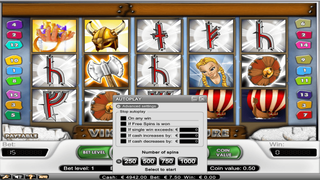 Игровой интерфейс Vikings Treasure 8