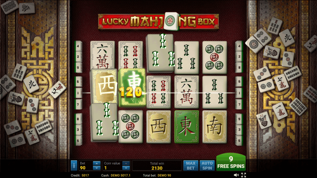 Бонусная игра Lucky Mahjong Box 6